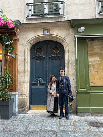 留学していた時に住んでいたアパルトマン